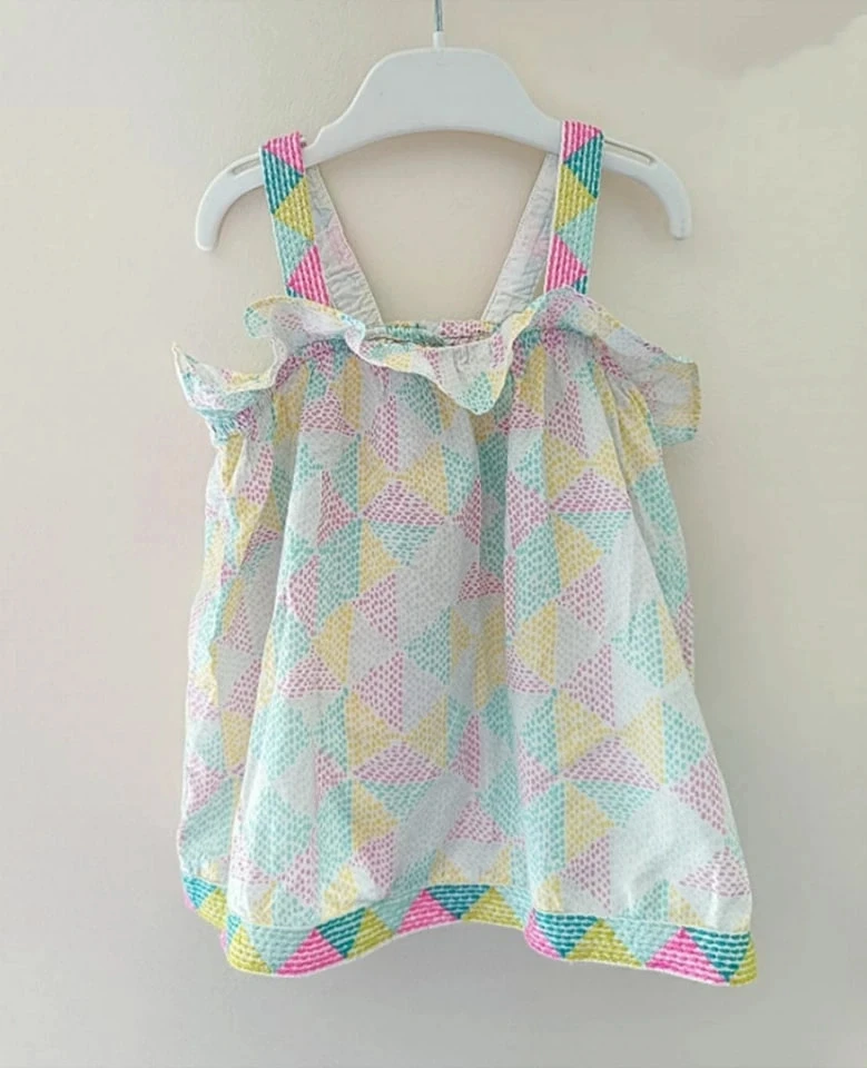24 mois 2 ans blouse été